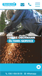 Mobile Screenshot of oeltank-service.eu